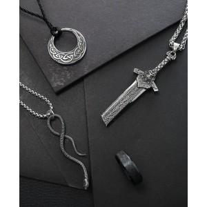 Мужское кольцо "Vikings. Руны", С14606