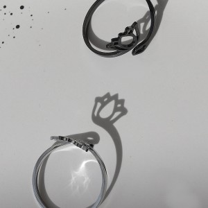 Кольцо женское "Лотос", С14766