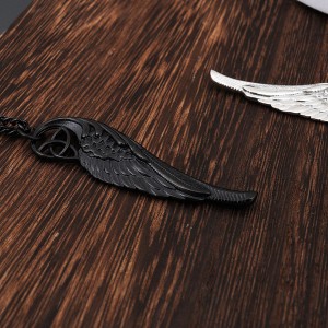 Кулон зі сталі "Крило ангела", C14801