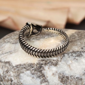 Кольцо "Скелет змеи", C15002