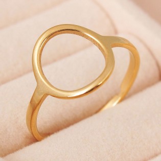 Женское кольцо, золотистое