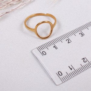 Женское кольцо, золотистое, C15026