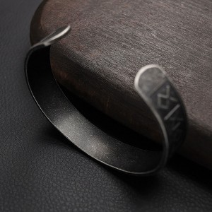 Чоловічий браслет-манжет "Viking. Руни", C15087