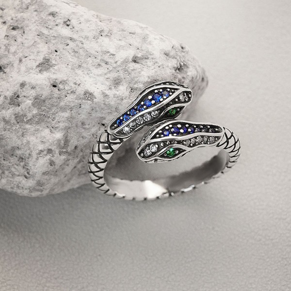 Женское кольцо "Змея", C15119
