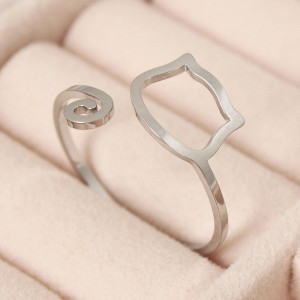 Женское кольцо  "Кошка", C15145