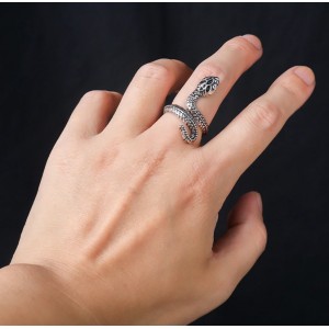 Женское кольцо "Змея", C15149