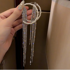 Жіночі сережки з перлами, C15166