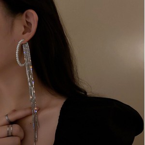 Жіночі сережки з перлами, C15166