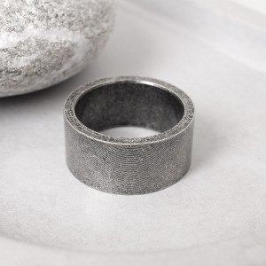 Кольцо из стали, широкое, С15227