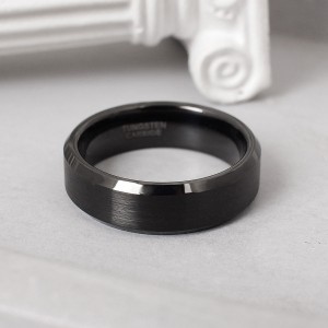 Кольцо из карбида вольфрама, 6 мм, С15252