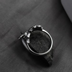 Перстень зі сталі "Дракон", С15361