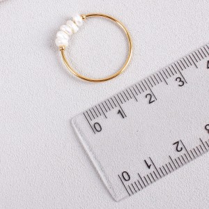 Женское кольцо "Жемчуг натуральный", С15401