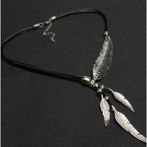 Ожерелье женское "Перья", С15464
