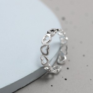 Женское кольцо "Сердца", С15632