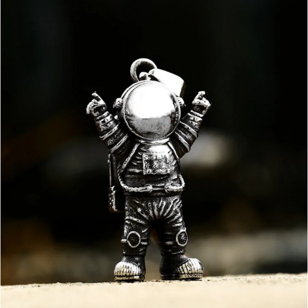 Кулон зі сталі "Космонавт", С15817