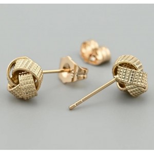 Серьги гвоздики Xuping, позолота 18K, С15908