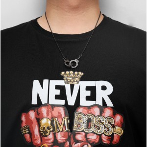 Кулон зі сталі "Наручники", С16211