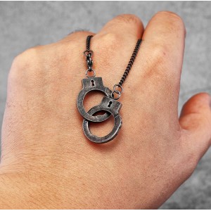 Кулон зі сталі "Наручники", С16211