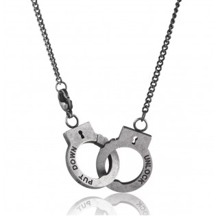 Кулон зі сталі "Наручники"