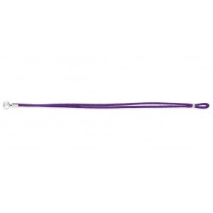 Текстильный фиолетовый браслет , С2286