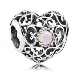 Шарм "Серце-талісман жовтня"