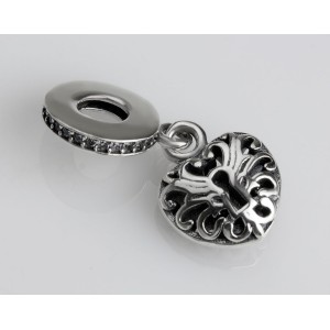 Подвеска "Сердце на замок" , С2604