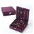 Шкатулка для украшений органайзер коробка фиолетовый