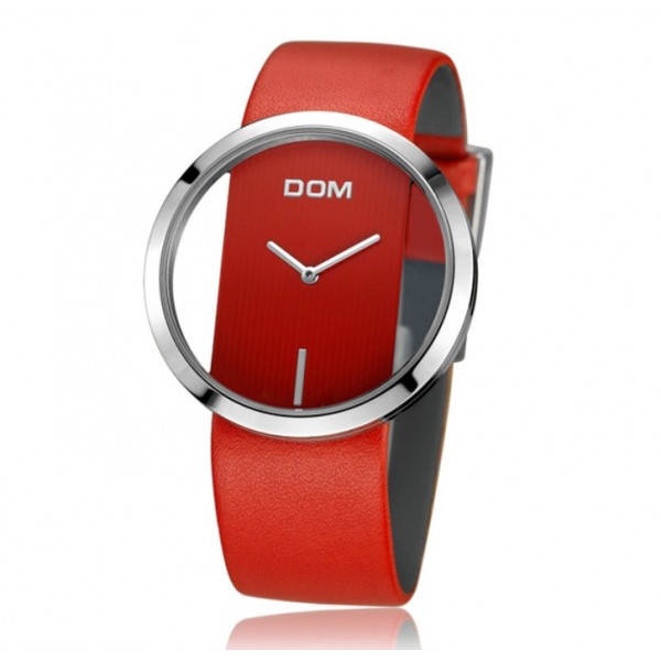Жіночий годинник люкс DOM червоні, С2631