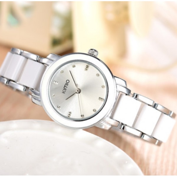 Жіночий годинник Kimio білі, С2656