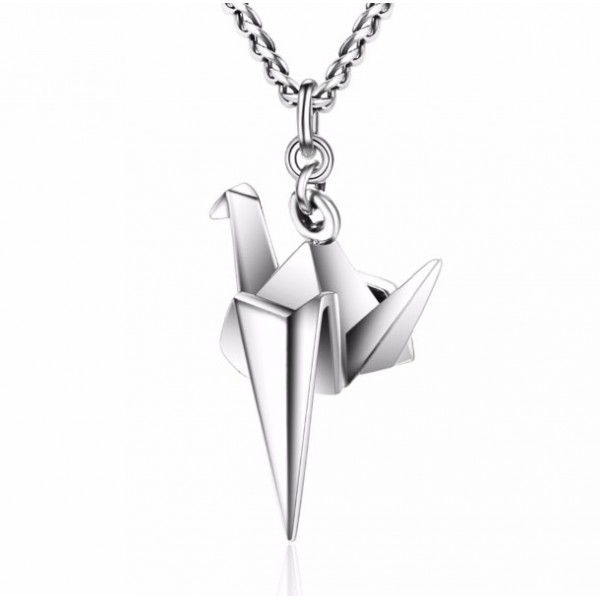 Серебряная подвеска кулон Оригами ​, С2704