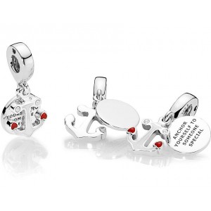 Подвеска "Якорь любви" , С2756