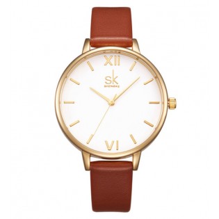 Жіночий годинник SK коричневі