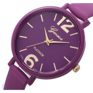 Часы Genvivia фиолетовые, С2869