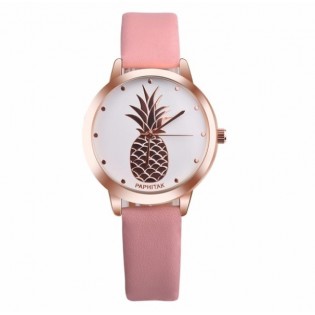 Жіночий годинник Susenstone з ананасом рожеві