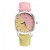 Часы Tangnade розовые с желтым