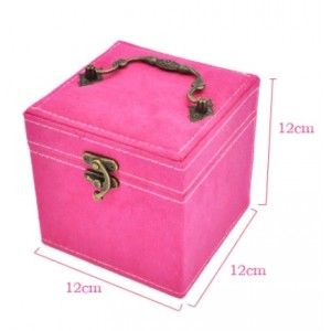 Шкатулка для украшений органайзер коробка фиолетовая, С3155