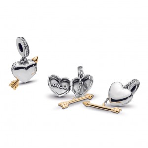 Подвеска "Сердце и стрела" , С563