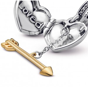 Подвеска "Сердце и стрела" , С563