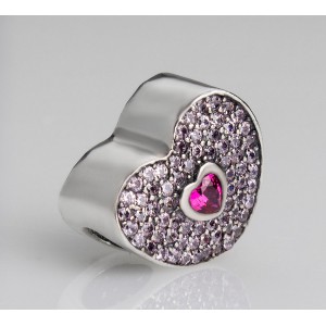 Шарм "Мерцающее сердце", С4284