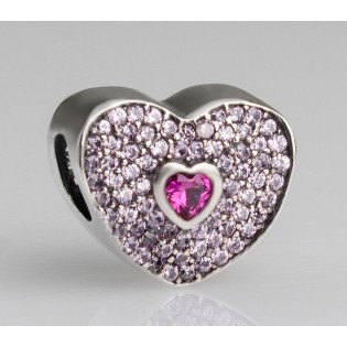 Шарм "Мерцающее сердце"