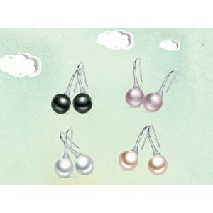 Сережки з перлами, С4681