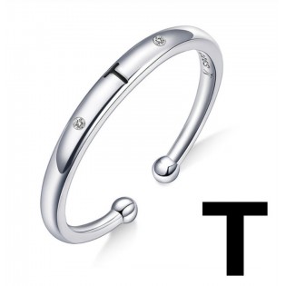 Кольцо "Буква T"