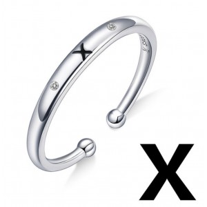 Кольцо "Буква X", С5006