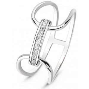 Серебряное кольцо с цирконием "Аделаида", С5060
