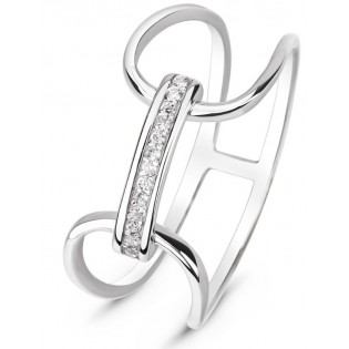 Серебряное кольцо с цирконием "Аделаида"