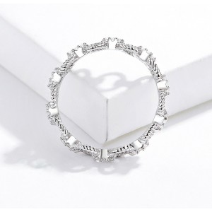 Срібний перстень "Мотузки", С5194