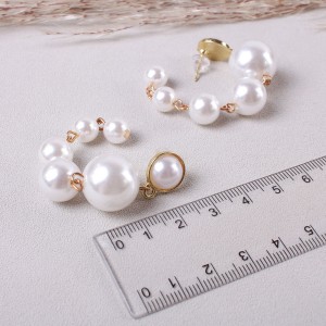 Сережки вечірні з перлами, С5560