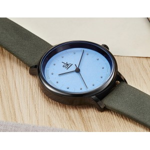 Женские часы SK, голубые, С5726