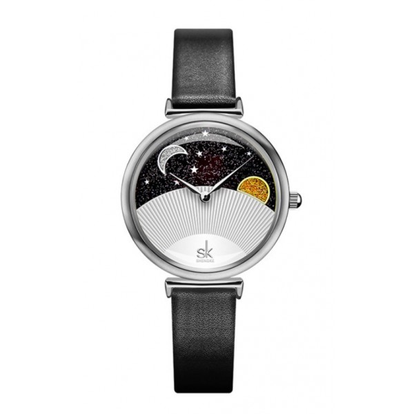Женские часы SK, черные, С5730
