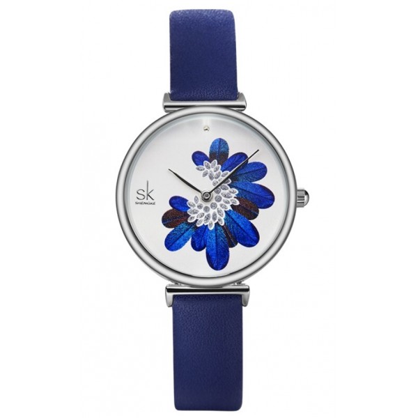 Женские часы SK, синие, С5738